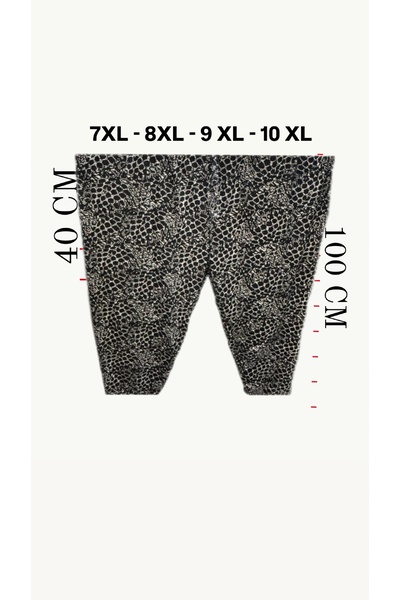 DNC Battal Beden Kışlık beli lastikli viskon pantolon 7 xl,8xl,9xl,10xl