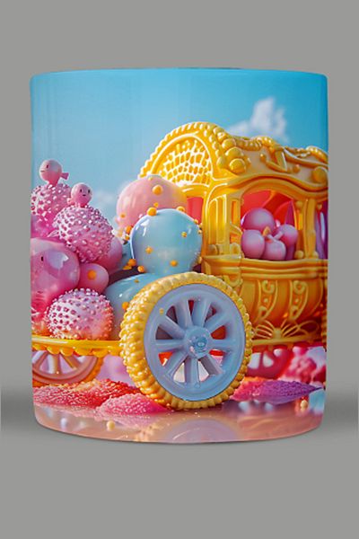 Fizello 3D Colors Themed Mug