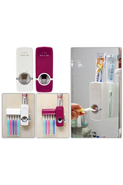 Kastore Otomatik Diş Macunu Sıkacağı - Diş Fırça Tutucu