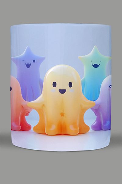 Fizello Cute Ghots - Cute Ghots Themed Mug