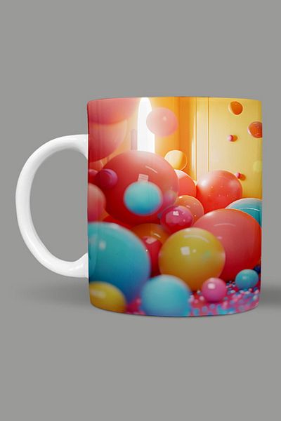 Fizello 3D Colors Themed Mug
