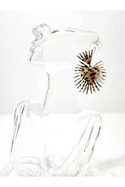 NEGO ACCESORİES ليوبارد بوهيم نموذج رقيقة المعادن أقراط المرأة