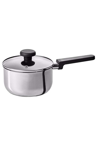 IKEA Mıddagsmat Steel Sauce Pot Non-Stick Coating-Stainless Steel 1Lt 60463714