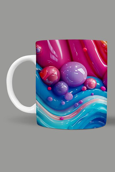 Fizello 3D Colors Themed Mug