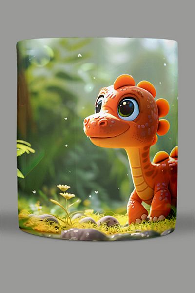 Fizello Cute Dinosaurs - Cute Dinosaur Themed Mug