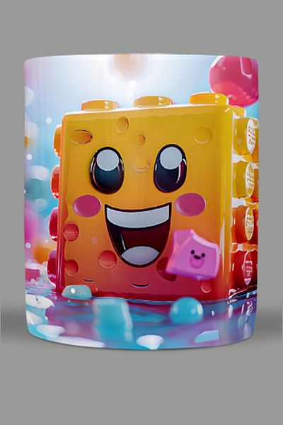 Fizello 3D Colors Themed Mug