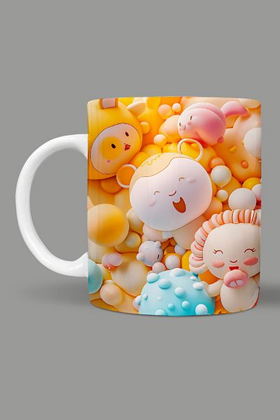 Fizello 3D Colors Themed Mug