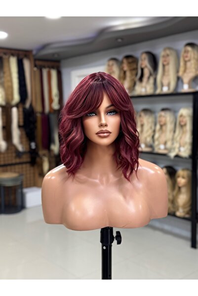 Fenomen Peruk 1. Sınıf Kalitede Vip Gerçek Saç Dokusunda Peruk