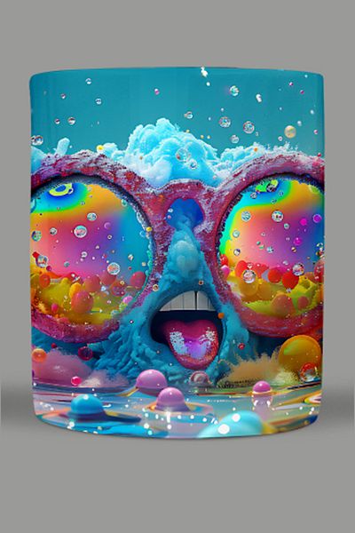 Fizello 3D Colors Themed Mug