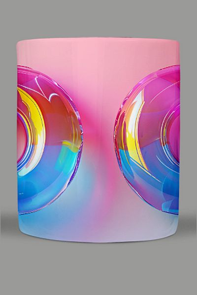 Fizello 3D Colors Themed Mug