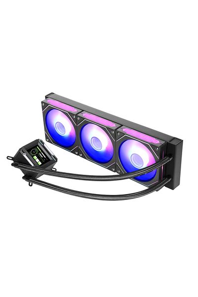 Thermo T360 Argb Liquid Cooler with 2.2mm Screen - Black
