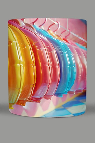 Fizello 3D Colors Themed Mug