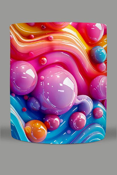 Fizello 3D Colors Themed Mug