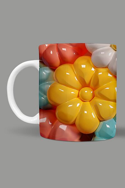 Fizello 3D Colors Themed Mug