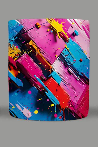 Fizello 3D Colors Themed Mug