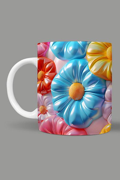 Fizello 3D Colors Themed Mug
