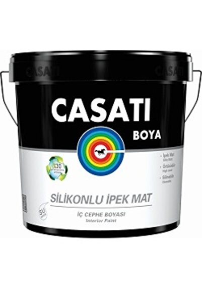 Silikonlu Ipek Mat Beyaz 15 L - Iç Cephe Boyası