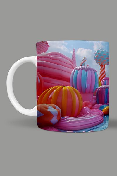 Fizello 3D Colors Themed Mug