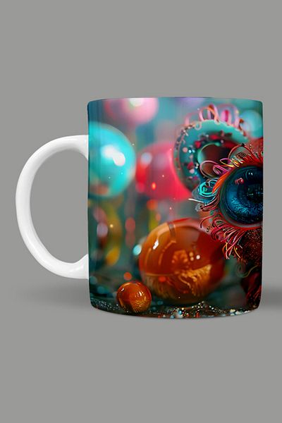 Fizello 3D Colors Themed Mug