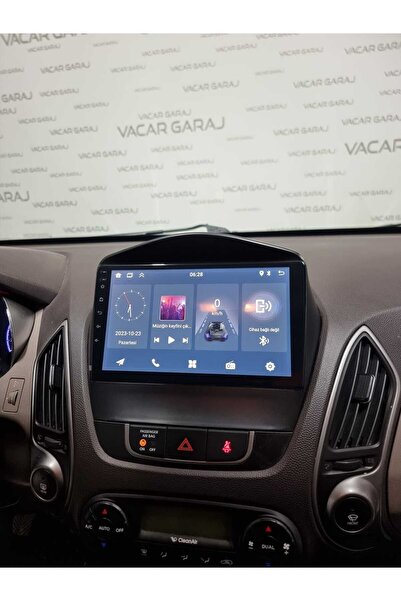 Mat HYUNDAI IX35 UYUMLU ANDROID MULTİMEDYA GERÇEK 2/32 KABLOSUZ CARPLAY GERİ GÖRÜŞ KAMERALI