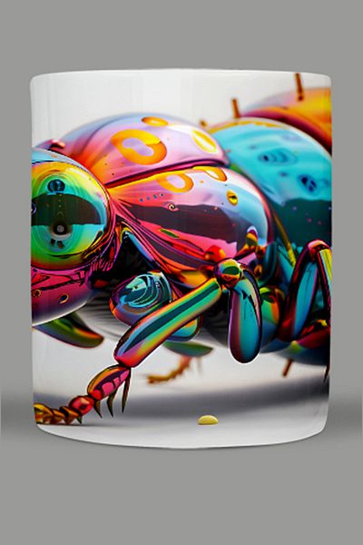 Fizello 3D Colors Themed Mug