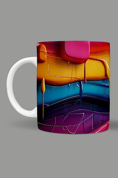 Fizello 3D Colors Themed Mug