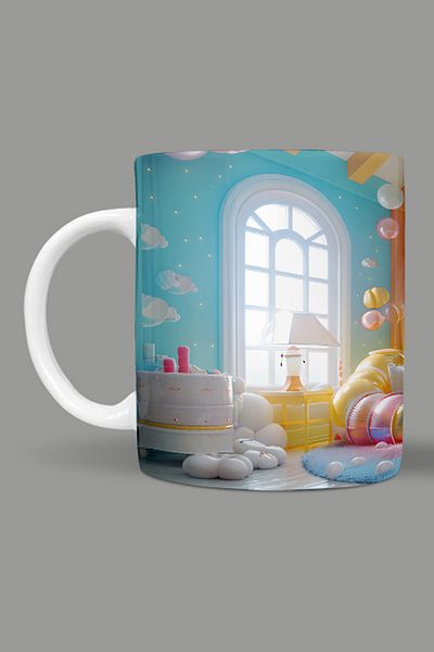 Fizello 3D Colors Themed Mug