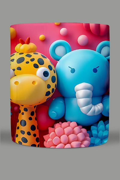 Fizello 3D Colors Themed Mug
