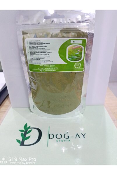 Stevia STEVİA TÜRKİYE ŞEKER OTU YEŞİL TOZ 3 ADET 100 GR