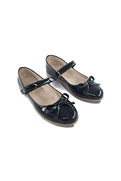 BDKButik PANTOFI DE Balerini pentru FATA, Balerini din Piele Lacuita cu Fundi...