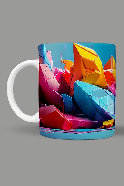 Fizello 3D Colors Themed Mug