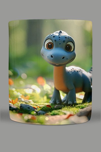 Fizello Cute Dinosaurs - Cute Dinosaur Themed Mug