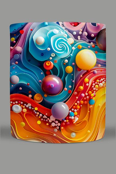 Fizello 3D Colors Themed Mug
