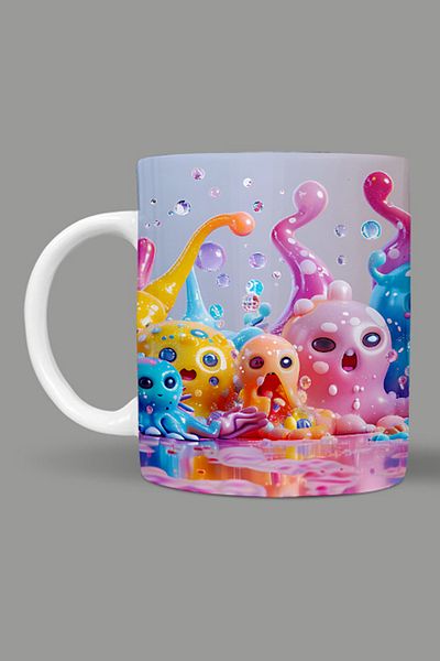 Fizello 3D Colors Themed Mug