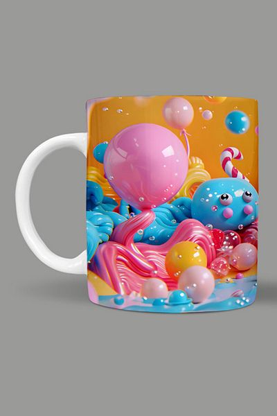 Fizello 3D Colors Themed Mug