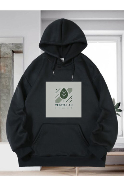 Moody fashion Unisex Hooded Printed Sweatshirt - Pack of 2
