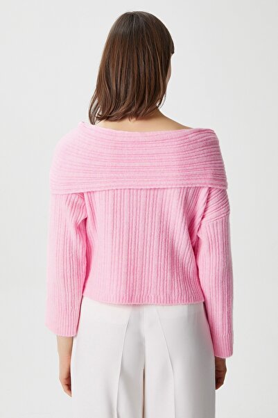 Ritnice Γυναικείο πουλόβερ Perla Pink με απαλή υφή