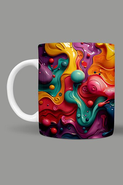 Fizello 3D Colors Themed Mug