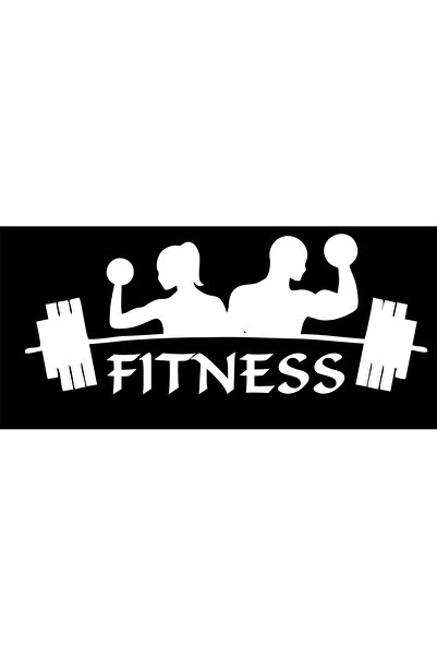 Birim Matbaa Fitness Clup 2 Sticker (100X40 cm)
