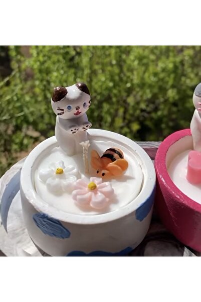 morlalem m 4'lü, Dörtlü Mini Minyatür Çiçek Silikon Kalıp K-1309, Kokulu Taş Sabun Alçı Mum Kalıbı