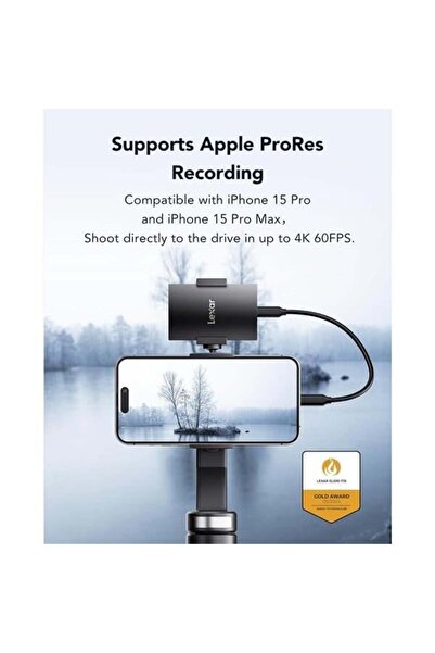 Lexar 2TB SL500 LSL500X002T-RNBNU USB 3.2 SSD HARİCİ DİSK