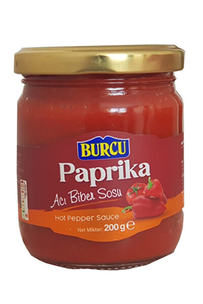 BURCU paprika acı biber sosu 200 gramlık