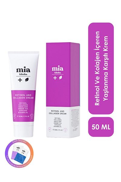 mia klinika Skin Renewing and Anti-Aging Retinol Collagen Cream