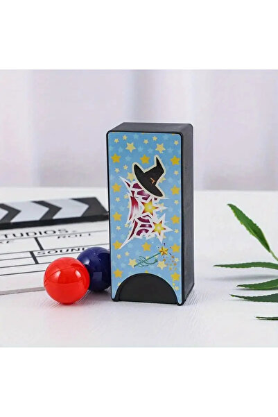 Generic Klasik Sihirbazlık Seti - Kırmızı Topları Maviye Dönüştür - Dayanıklı Plastik Sihirbazlık