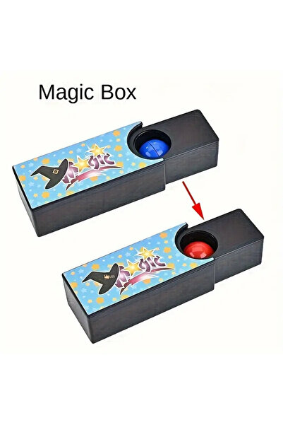 Generic Klasik Sihirbazlık Seti - Kırmızı Topları Maviye Dönüştür - Dayanıklı Plastik Sihirbazlık