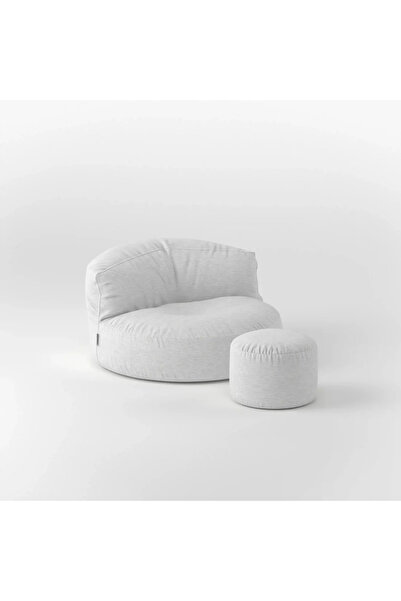 PATARA HOME Mila Modell Gri Puff & Armut Koltuk