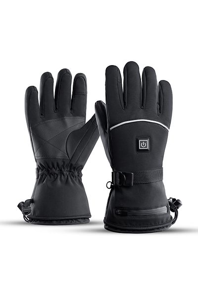 Stavye Heated Ski Gloves - Waterproof Non-Slip Silicone Design Ski & Snowboard Gloves