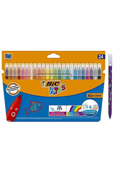 Bic Mandala Büyükler Için Boyama Seti - Mandala Boyama Kitabı Ve Keçeli Kalem 24 Renk