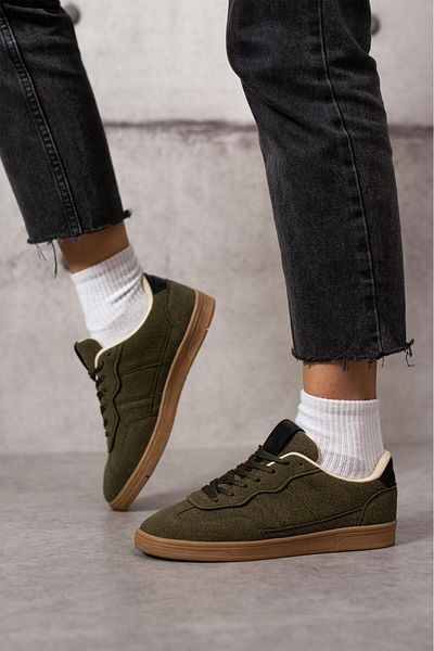 Ayakkabıda Tek Pantofi sport pentru femei Dozza Khaki