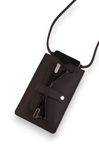 iyonk home Genuine Leather Glasses Case, Card Holder, Phone Holder, Card Holder, Genuine Leather, Leather Case